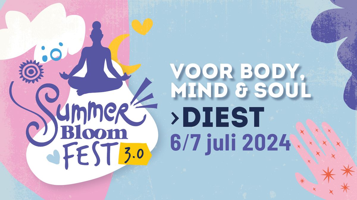 Summer Bloom Fest 3.0 • 6 & 7 juli 2024 • De Halve Maan, Diest