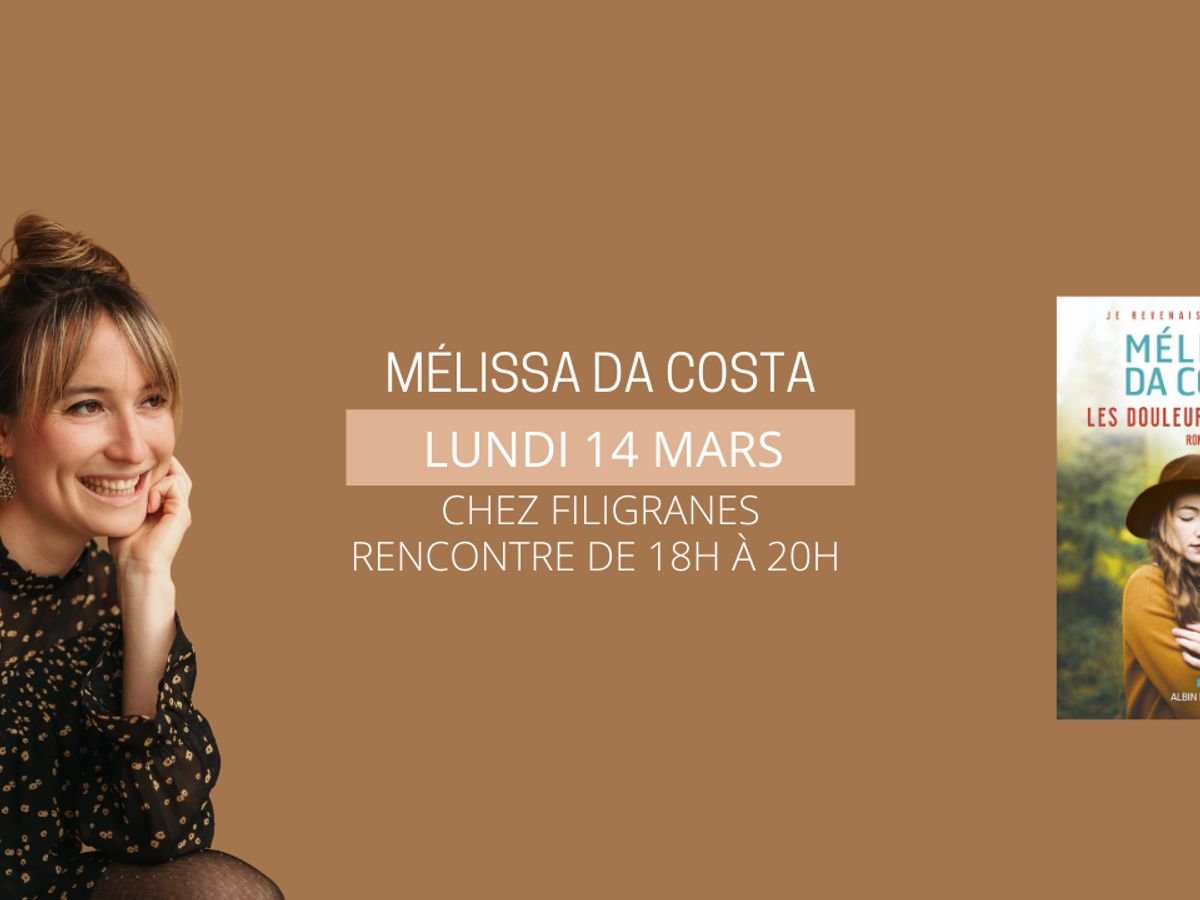 Rencontre avec Mélissa Da Costa 