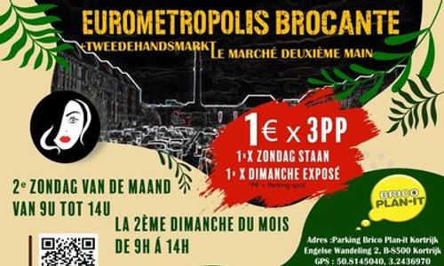 Eurometropolis rommelmarkt op zondag