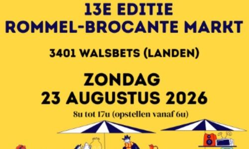 Rommel en brocante markt