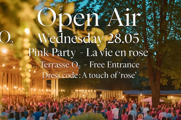 Pink Party - La Vie en Rose | Open Air Wednesday 28.05 à la Terrasse O2 ...