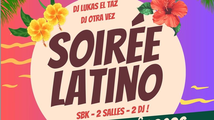 Soirée latino SBK de l'été chez Quatre Quarts