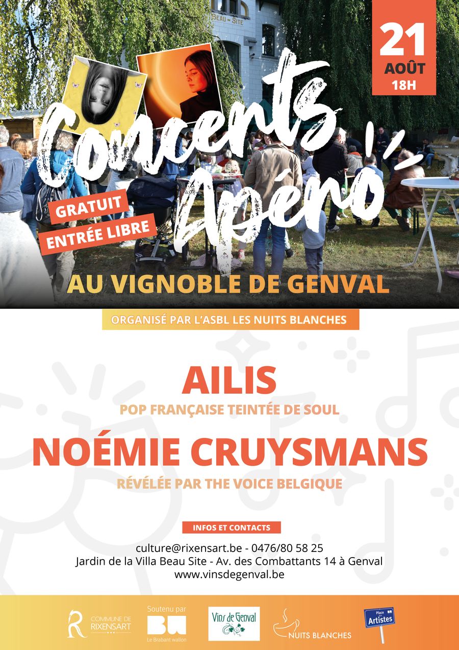 Concerts Apéro au vignoble de Genval