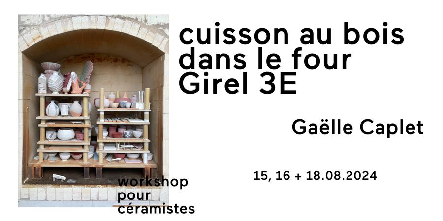 image - Cuisson de céramique au four à bois Girel 3E
