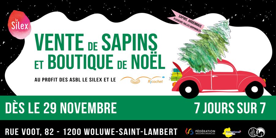 image - Opération « Sapins et Boutique de Noël » au Silex