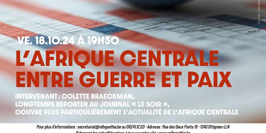 image - L'Afrique centrale entre guerre et paix