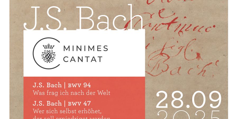 image - Concert de Bach - Minimes Cantat