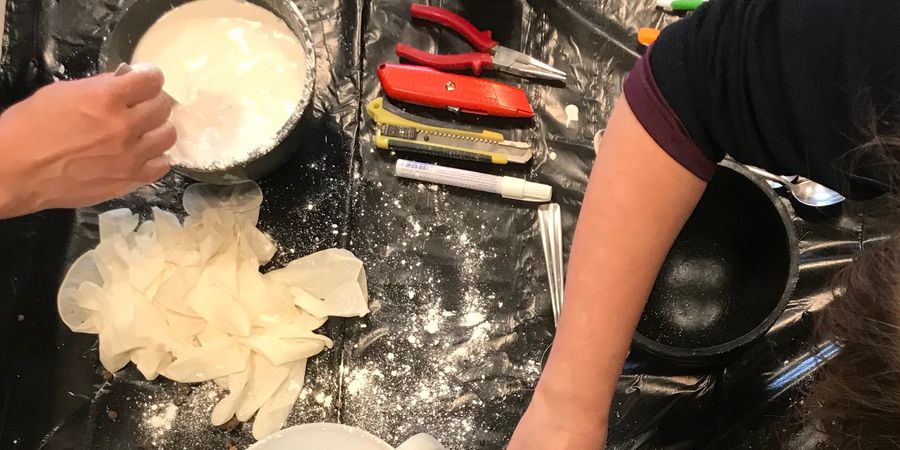 image - Moulage : empreintes en plâtre des aromatiques !