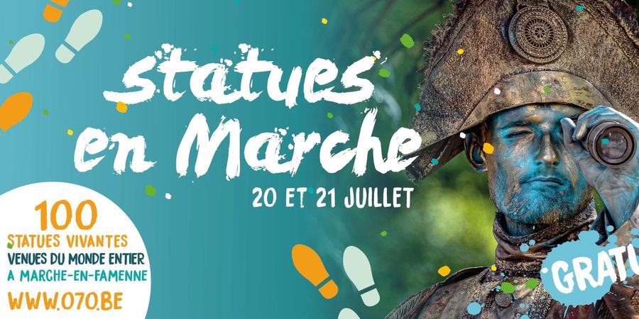 image - Statues en Marche - Festival international des statues vivantes