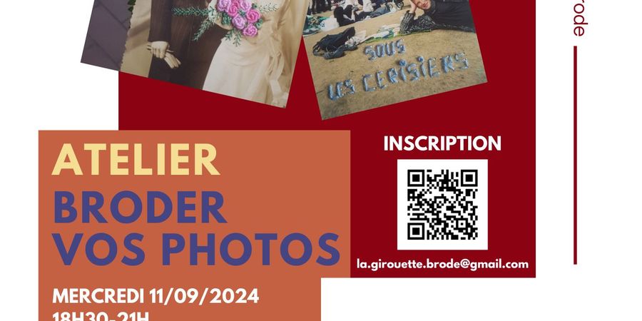image - Atelier de broderie sur photo