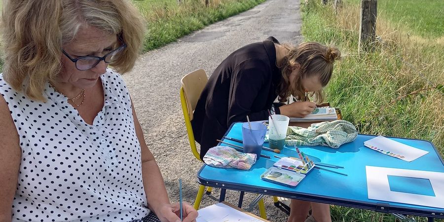 image - L'eau dans le paysage. Peinture & dessin 