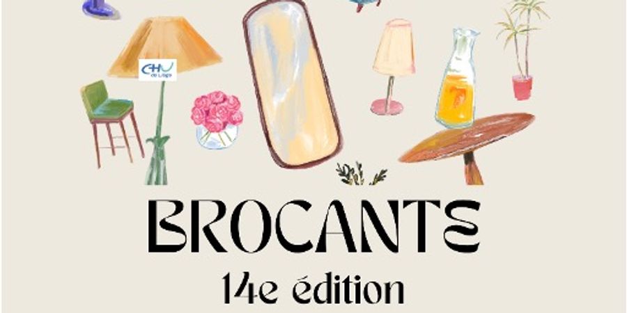 image - Grande brocante du Télévie au Cora de Rocourt