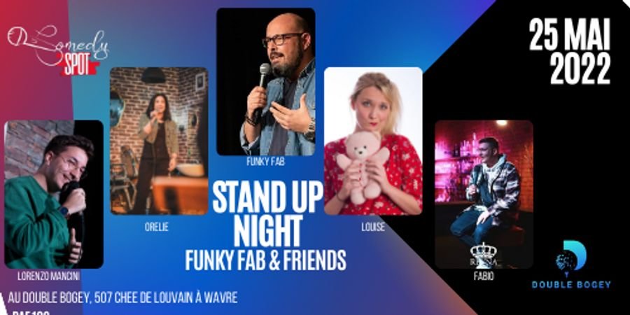 image - Funky Fab & Friends  - Stand Up Night