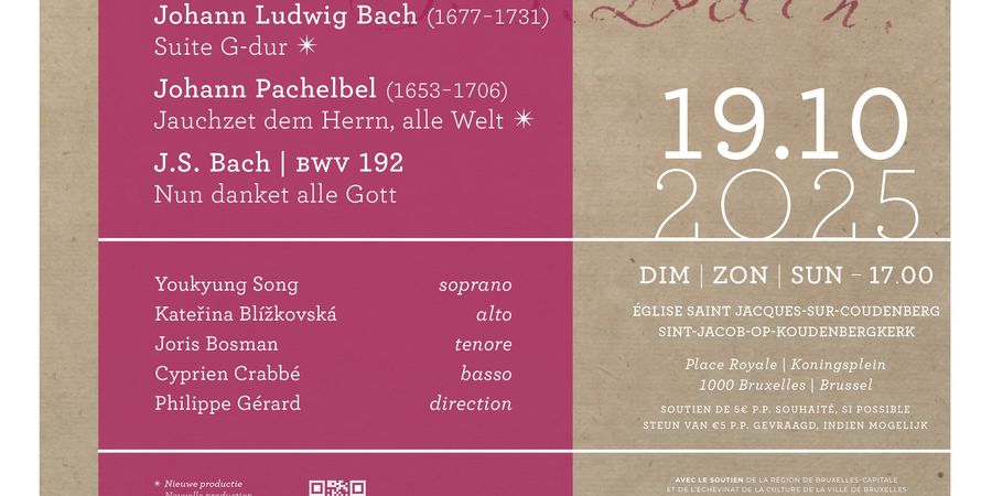 image - Concert de Bach - Minimes Cantat