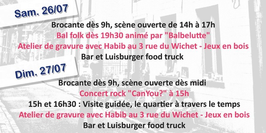 image - Grande Ducasse du Quartier Saint-Jacques Nivelles