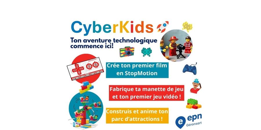 image - Eveil à la robotique : Atelier CyberKids