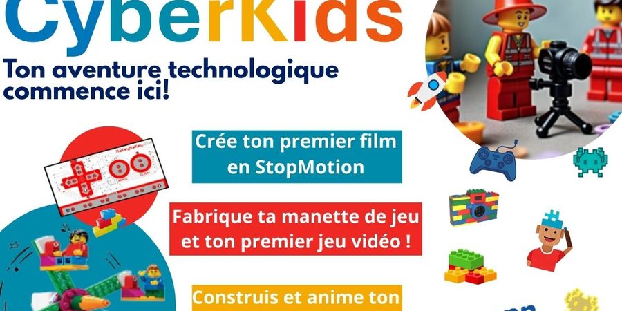 image - Eveil à la robotique : Atelier CyberKids