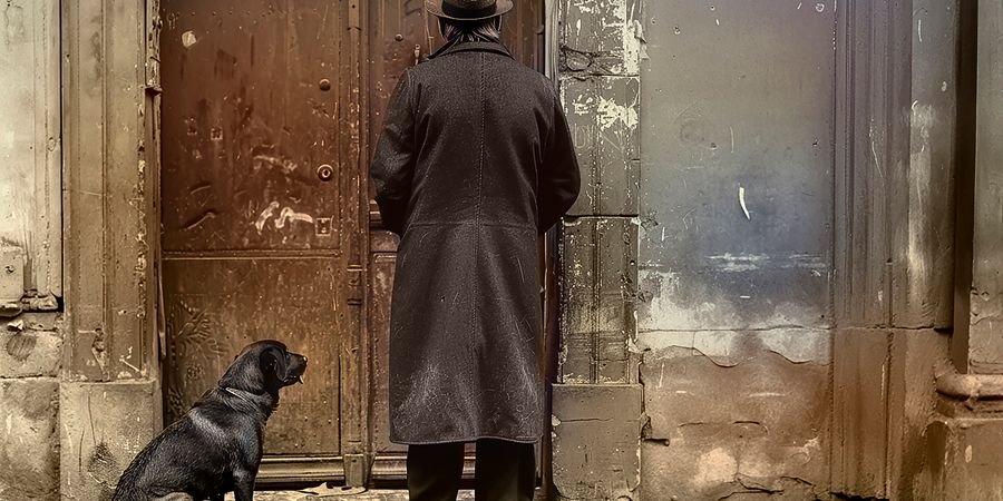 image - dialogue d'un chien avec son maître... | Jean-Marie PIEMME | Vincent 