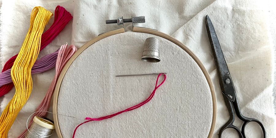 image - Atelier de broderie débutants