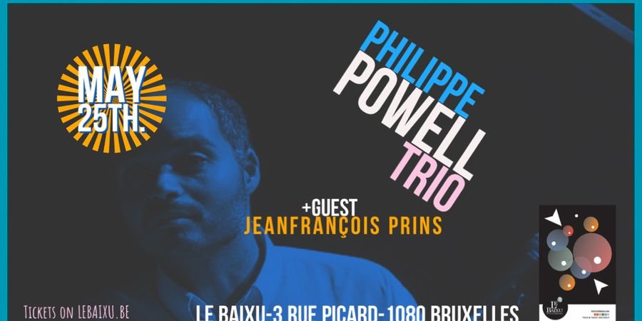 image - Philippe Powell Trio, & Jeanfrançois Prins