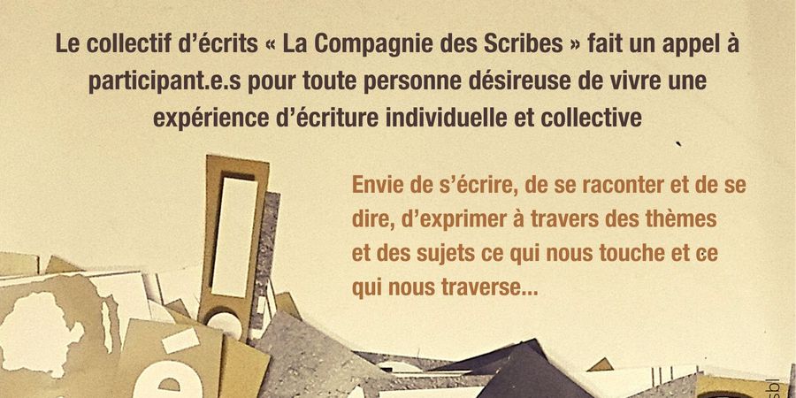 image - Collectif d'écrits : La Compagnie des Scribes