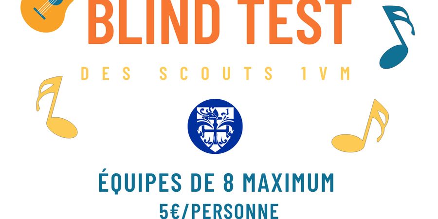 image - Blind Test 2024 des Scouts 1VM