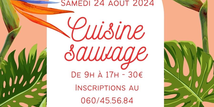 image - Cuisine sauvage