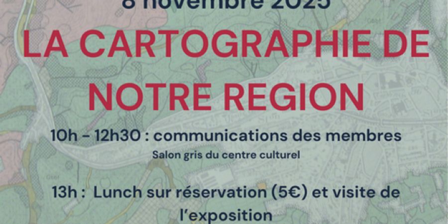 image - La cartographie de notre région