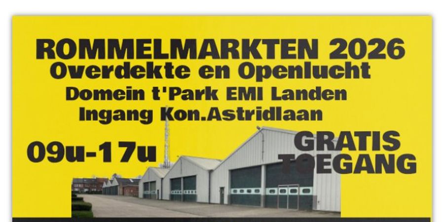image - rommelmarkt EMI Domein t'park