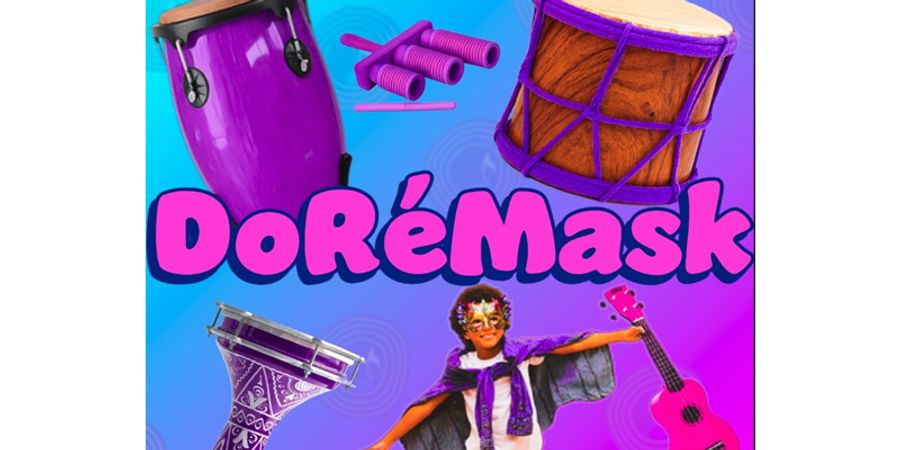 image - DoRéMask - Stages de musique pour les enfants (4 à 6 ans)
