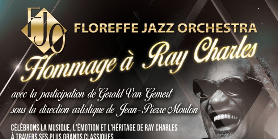 image - Floreffe Jazz Orchestra : Hommage à Ray Charles