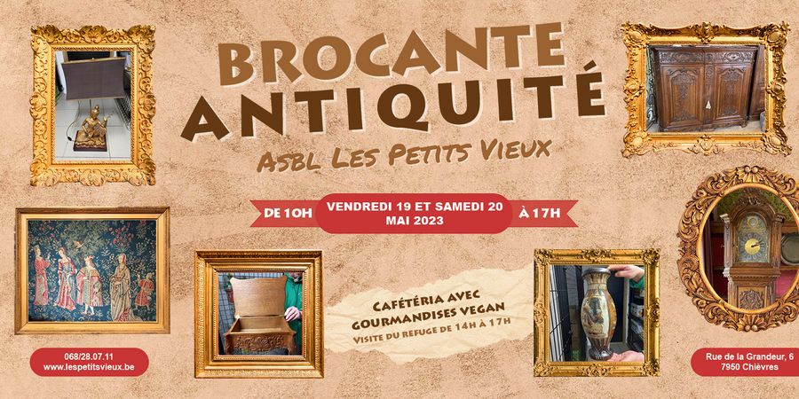 image - Brocante - Antiquité Asbl Les Petits Vieux 