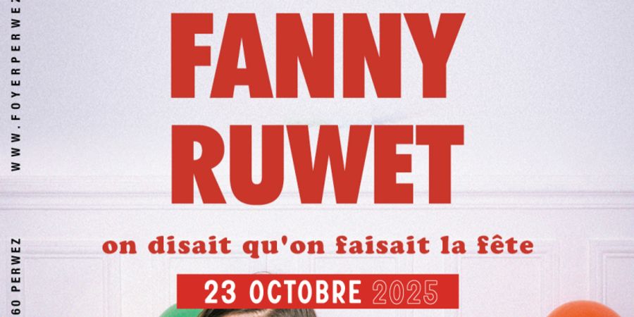 image - Fanny Ruwet - On disait qu'on faisait la fête