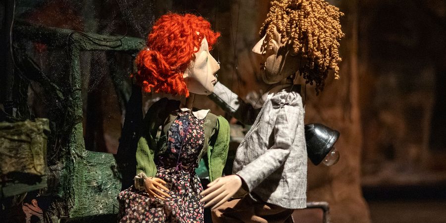image - Alfred et Violetta par Rezo Gabriadze Theatre