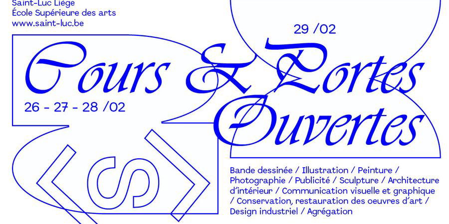 image - Journées Portes & Cours Ouverts @ ESA Saint-Luc Liège (2024)