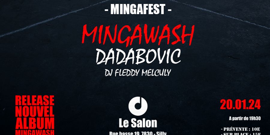 image - MINGAFEST - Mingawash + Dadabovic + Dj Fleddy Melcury
