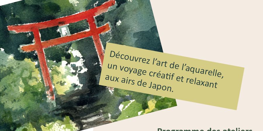 image - Ateliers - Cours d'aquarelle