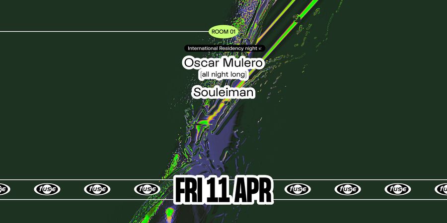 image - Fuse presents: Oscar Mulero (all night long)