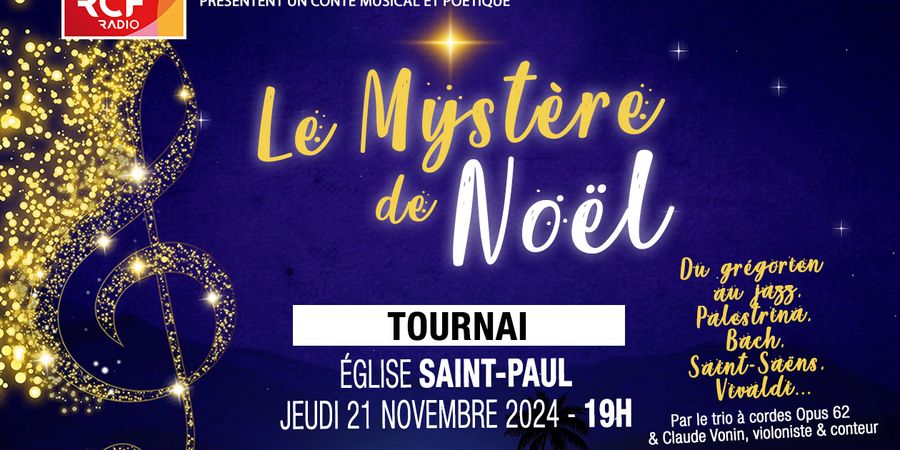 image - Concert : Le mystère de Noël - Tournai