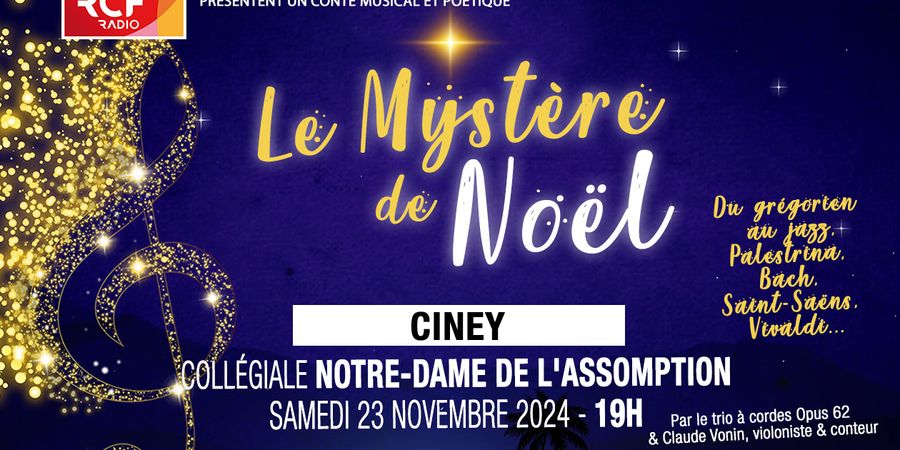 image - Concert : Le mystère de Noël - Ciney