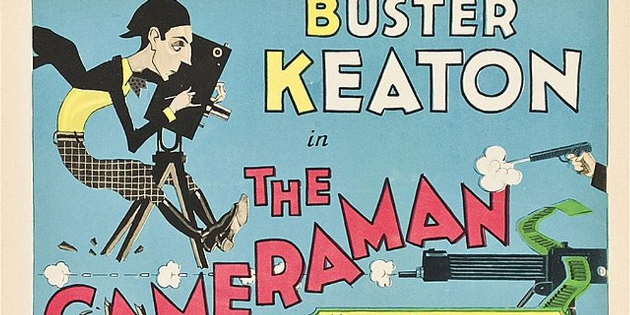 image - The Cameraman (Buster Keaton) | Stille film met live pianobegeleiding door Hilde Nash