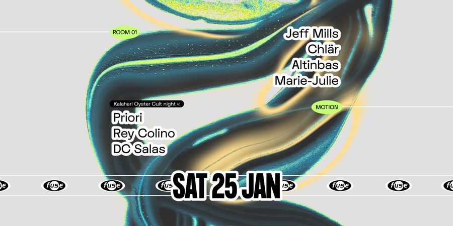 image - Fuse presents: Jeff Mills, Chlär & Priori