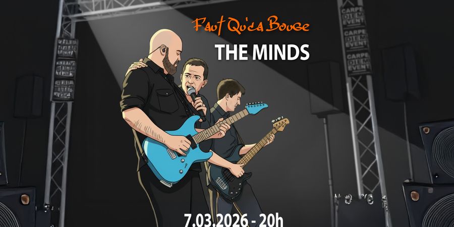 image - The Minds - A Tribute to Simple Minds à Faut Qu'ça Bouge