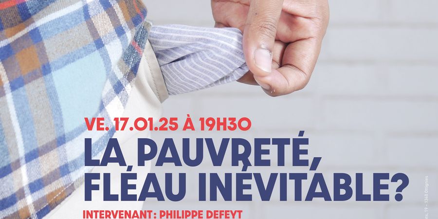 image - Conférence: La pauvreté, fléau inévitable? 