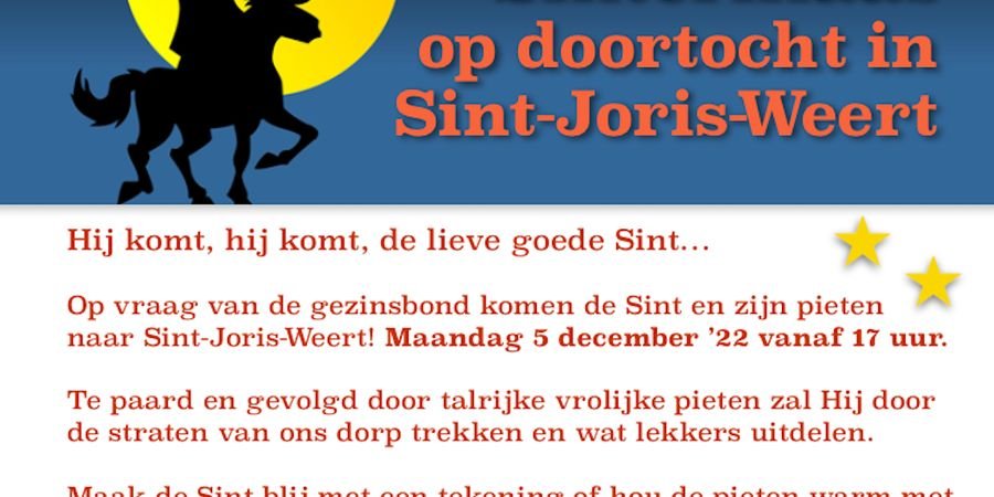 image - Sinterklaas op doortocht door SJW