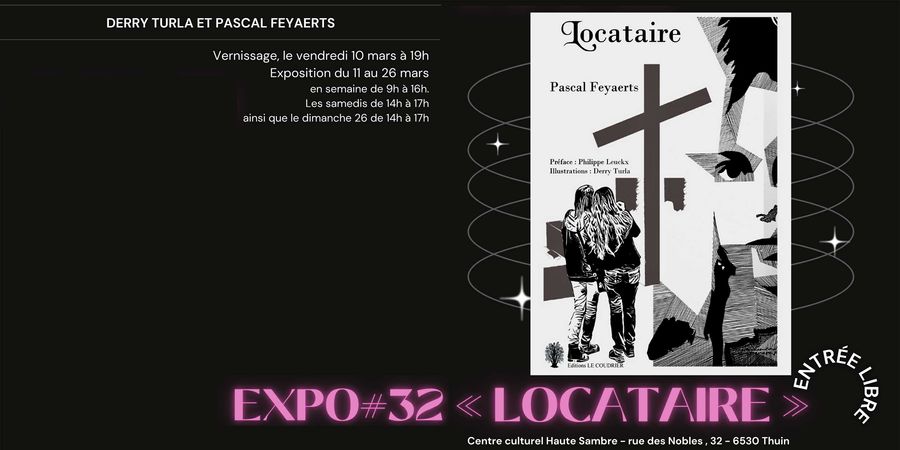 image - Expo#32 : « Locataire » par Derry Turla et Pascal Feyaerts 