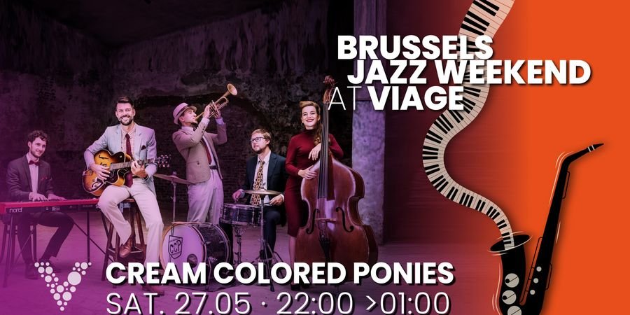 image - Brussels Jazz Weekend @ VIAGE >> Samedi 27 mai
