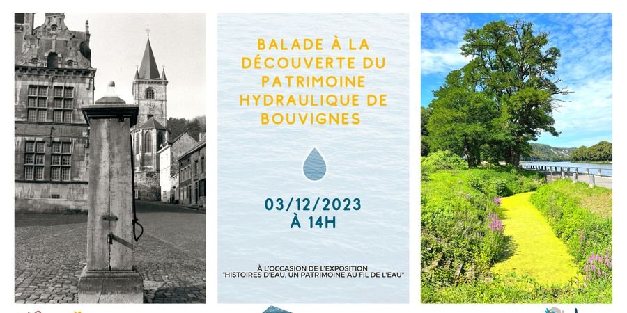 image - Balade à la découverte du patrimoine hydraulique de Bouvignes