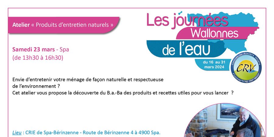 image - Atelier « Produits d’entretien naturels »