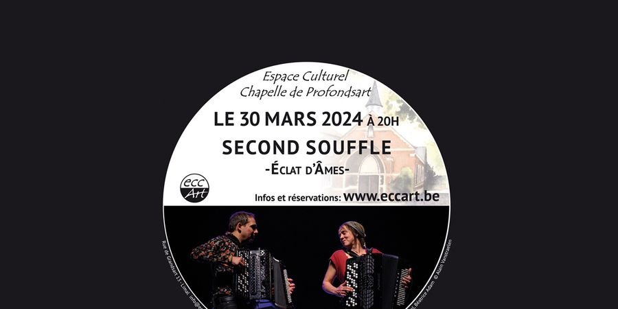 image - Concert du duo Second Souffle - Éclat d’Âmes - à la chapelle de Profondsart